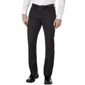 Urban Star Men's 30x29 Stretch Relaxed Fit Straight Leg Pants Black/ Gray N0099